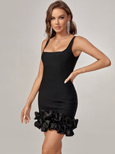 Load image into Gallery viewer, Nola Black Bandage Dress FancySticated
