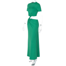 Load image into Gallery viewer, Nola Bodycon Dress- Green FancySticated
