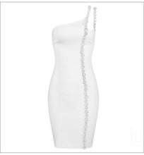 Load image into Gallery viewer, One Shoulder Bandage Dress FancySticated
