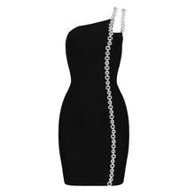 Load image into Gallery viewer, One Shoulder Bandage Dress FancySticated

