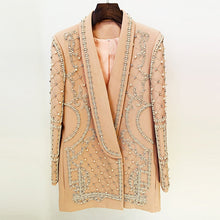 Load image into Gallery viewer, Pearl Beaded Blazer FancySticated
