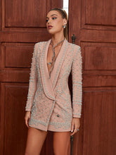 Load image into Gallery viewer, Pearl Beaded Blazer FancySticated
