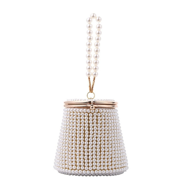 Pearls Clutch Handbag FancySticated