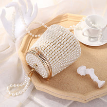 Load image into Gallery viewer, Pearls Clutch Handbag FancySticated
