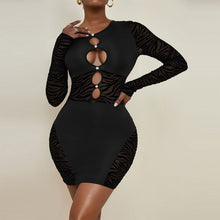 Load image into Gallery viewer, Porsha Bodycon Dress FancySticated
