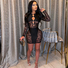 Load image into Gallery viewer, Porsha Bodycon Dress FancySticated
