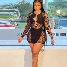 Load image into Gallery viewer, Porsha Bodycon Dress FancySticated

