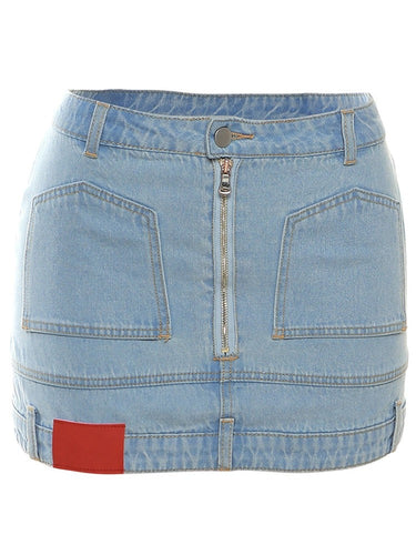 Rachelle Denim Mini Skirt FancySticated