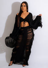 Load image into Gallery viewer, Rachelle Tassel Maxi Skirt Set FancySticated
