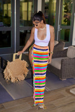 Load image into Gallery viewer, Rainbow Crochet Skirt FancySticated
