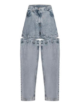 Load image into Gallery viewer, Regina Cut Out Jeans FancySticated
