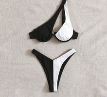 Load image into Gallery viewer, Rib Underwire Bikini Set FancySticated

