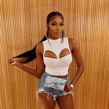 Load image into Gallery viewer, Rita Knit Crop Top FancySticated
