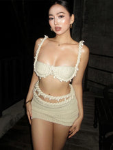 Load image into Gallery viewer, Tulum Crochet Skirt Set
