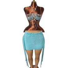 Load image into Gallery viewer, Nadia Beads Skirt Set
