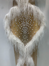 Load image into Gallery viewer, Cloud Pearl Tassel Mesh Maxi Dress

