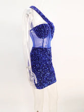 Load image into Gallery viewer, Kyra Sequin Mini Dress
