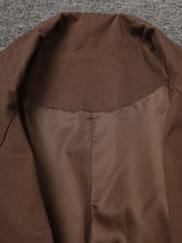 Load image into Gallery viewer, Brown Belted Trench Coat
