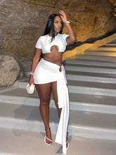 Load image into Gallery viewer, Paityn Ruched Skirt Set
