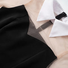Load image into Gallery viewer, White Collar Mini Dress

