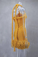 Load image into Gallery viewer, Kia Tassel Mini Dress
