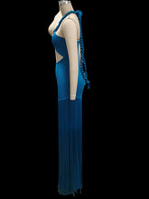 Load image into Gallery viewer, Royal Fringed Tassel Dress
