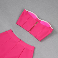 Load image into Gallery viewer, Rose Bandage Pants Set
