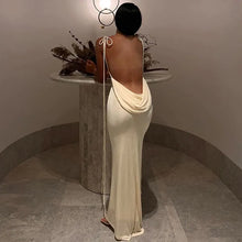 Load image into Gallery viewer, Cancun Backless Maxi Dress
