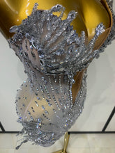 Load image into Gallery viewer, Silver Sparkly Mini Dress
