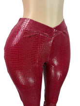 Load image into Gallery viewer, Leather Capri Pants Set
