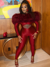 Load image into Gallery viewer, Luna Furry Jumpsuit
