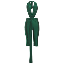 Load image into Gallery viewer, Ribbon Backless Romper
