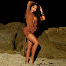 Load image into Gallery viewer, Lyla Mesh Mini Dress
