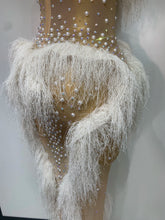 Load image into Gallery viewer, Cloud Pearl Tassel Mesh Maxi Dress
