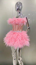 Load image into Gallery viewer, Pink Ruffles 2pcs Mini Dress
