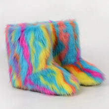 Load image into Gallery viewer, Fluffy Fox Fur Boots
