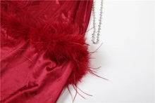 Load image into Gallery viewer, Bettie Fur Bodycon Dress
