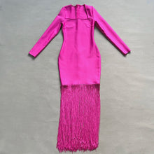 Load image into Gallery viewer, Nya Bandage Tassel Dress
