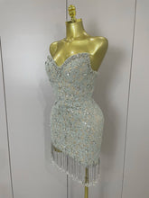 Load image into Gallery viewer, Luxe Sparkle Cocktail Dress
