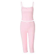 Load image into Gallery viewer, Barbie Pink Knit Pants Set
