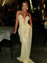 Load image into Gallery viewer, Olivia Ruched Maxi Dress
