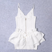 Load image into Gallery viewer, Lola Ruffles Bandage Mini Dress
