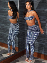 Load image into Gallery viewer, Polka Dot Pants Set
