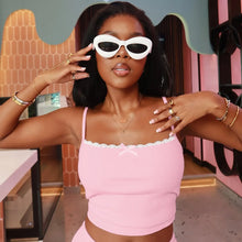 Load image into Gallery viewer, Barbie Pink Knit Pants Set
