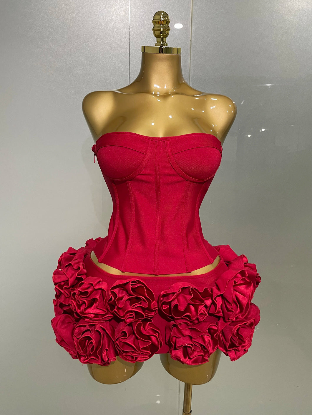 Kayla Bandage Mini Skirt Set