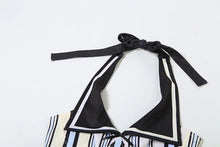 Load image into Gallery viewer, Michella Stripe Mini Skirt Set
