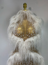Load image into Gallery viewer, Cloud Pearl Tassel Mesh Maxi Dress
