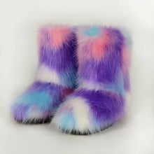 Load image into Gallery viewer, Fluffy Fox Fur Boots
