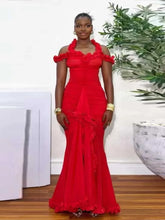 Load image into Gallery viewer, Nadya Off-Shoulder Maxi Dress
