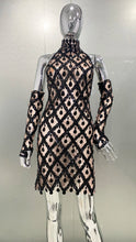 Load image into Gallery viewer, Shinning Crystal Mesh Dress

